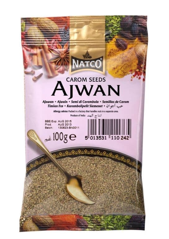 Ajwain (Carom/Lovage Seeds)
