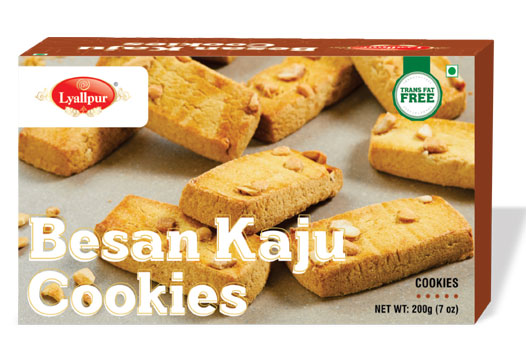 Besan Kaju Cookies