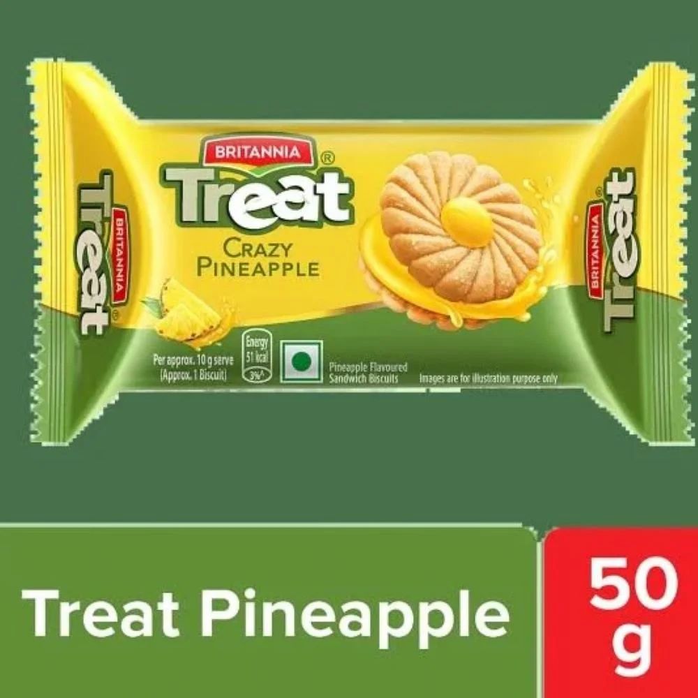 Britannia Treat Pineapple Biscuits