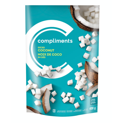 Diced Coconut, Frozen (Compliments)