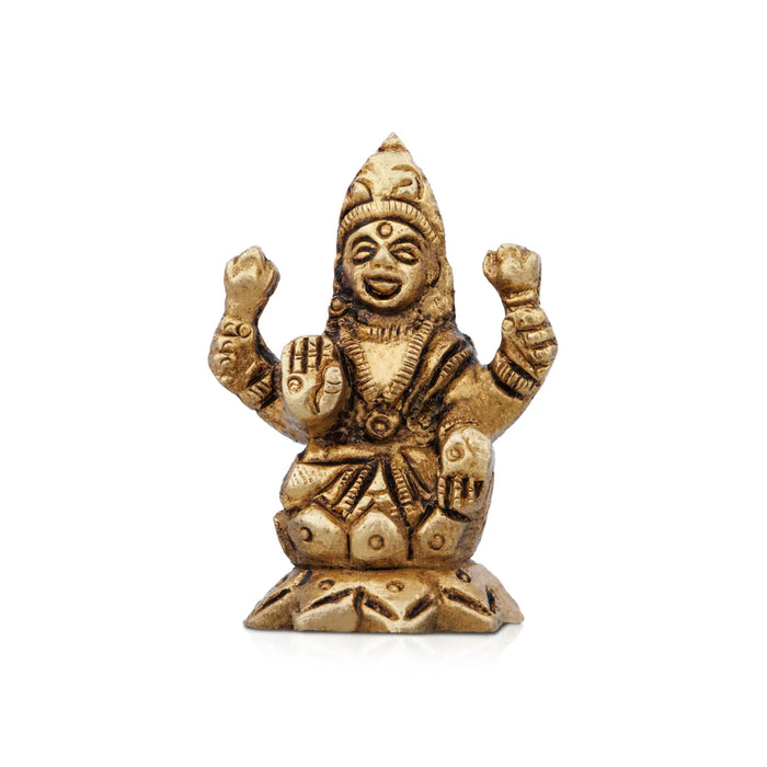 Brass Lakshmi Idol