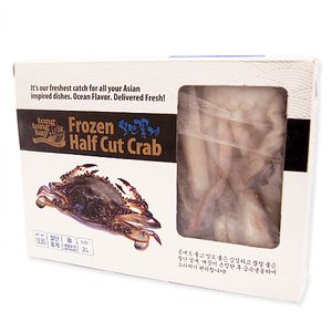 Frozen Black Crab, Cut