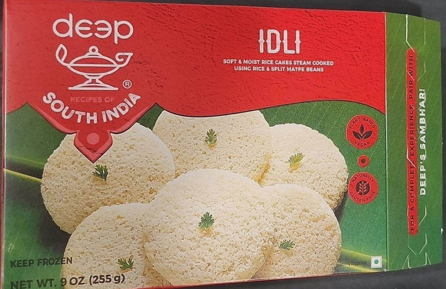 Frozen Idli, Ready-to-Eat (6 pc)