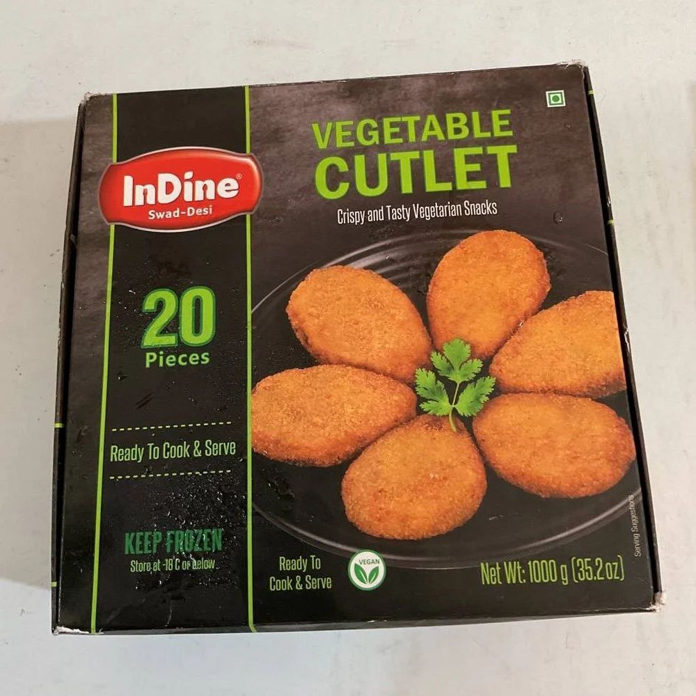 Frozen Vegetable Cutlet