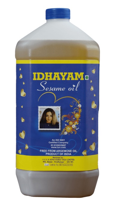 Gingelly Oil / Sesame Oil (Idhayam)