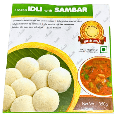 Idli with Sambar, Ready Meal, Frozen