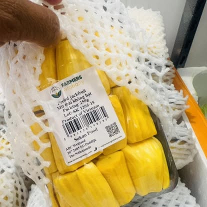 Peeled Jackfruit, Seedless (Farmers Global)