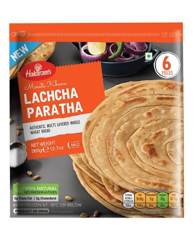 Lachha Paratha, Frozen (Haldiram's)