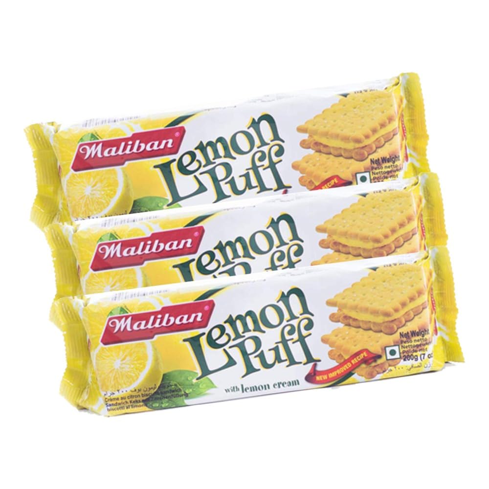 Lemon Puff Biscuits (Maliban)