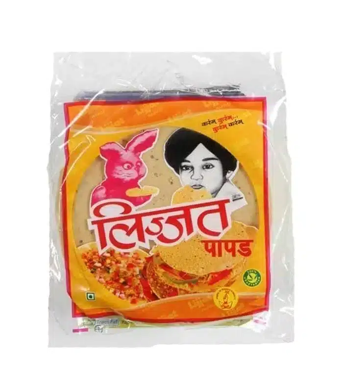 Lijjat Plain Poppadums