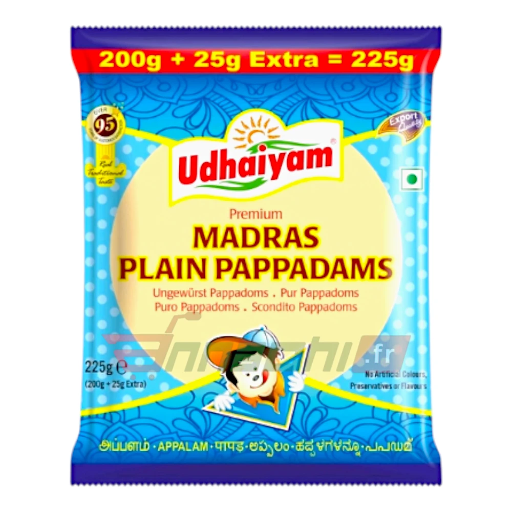 Madras Plain Pappadams