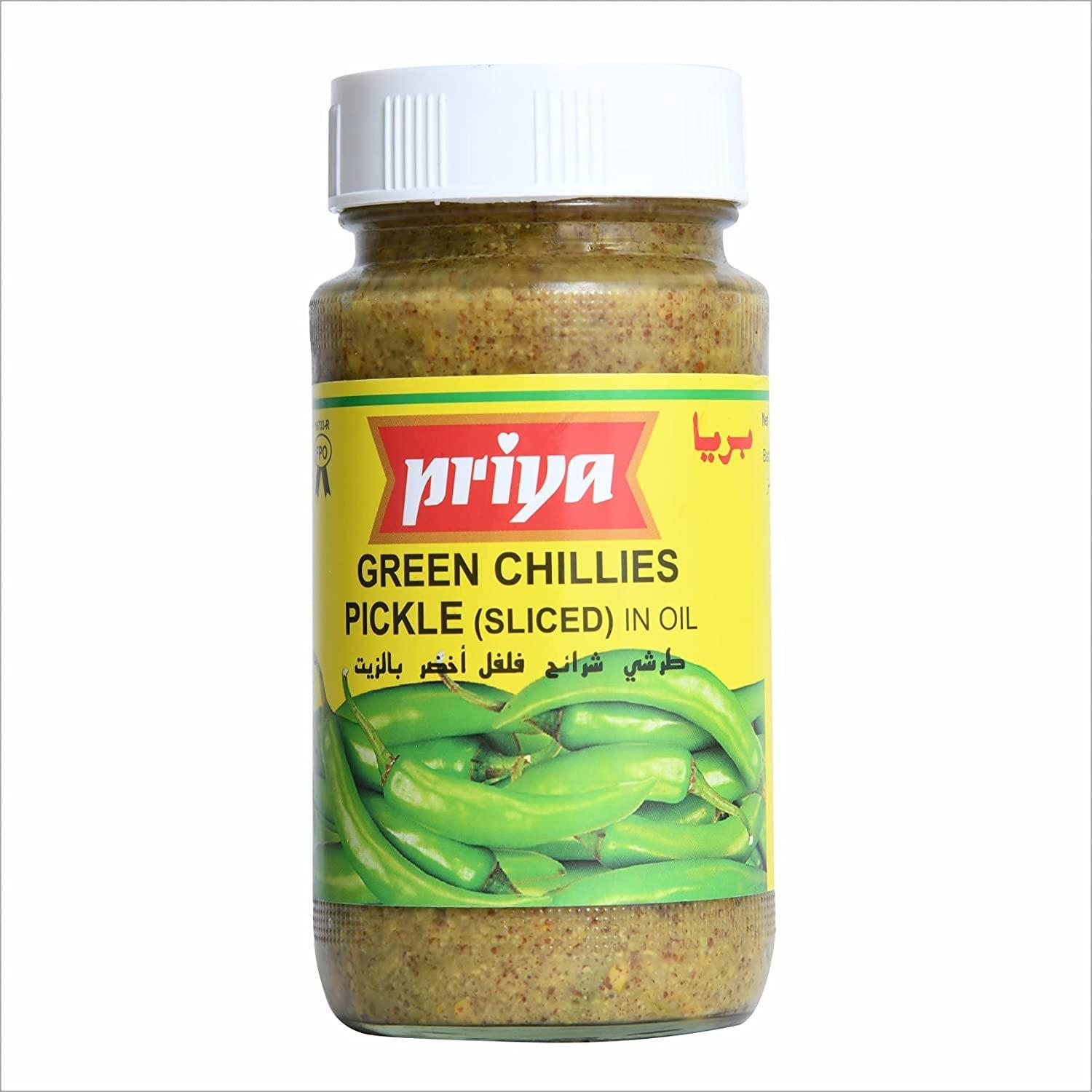 Marinated Green Chillies