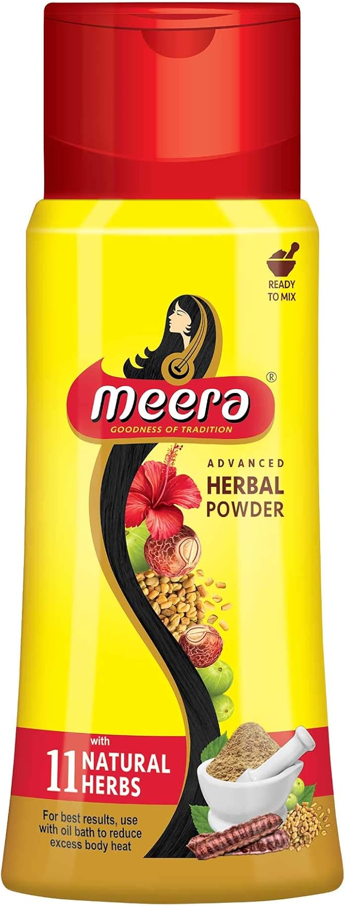 Meera Herbal Hair Wash Powder