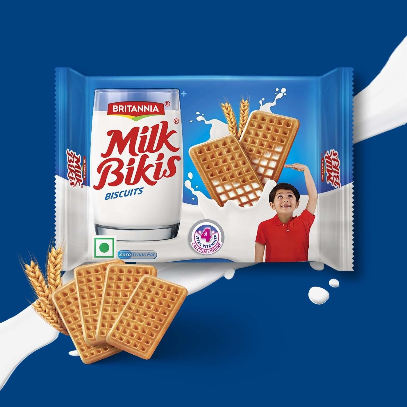 MilkBikis Biscuits