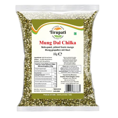 Moong Dal Chilka (Split with Skin)