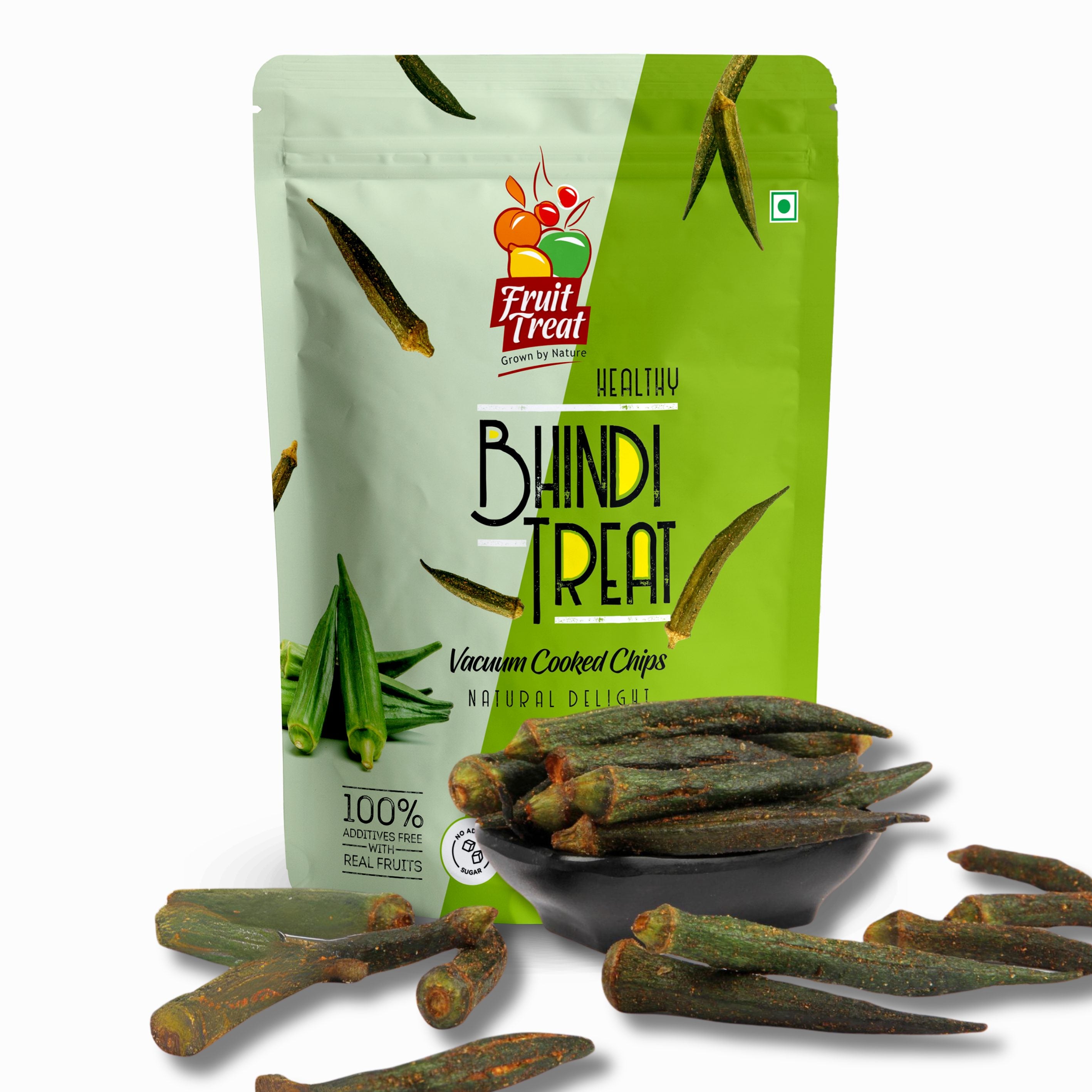 Okra Chilli Fried Snack