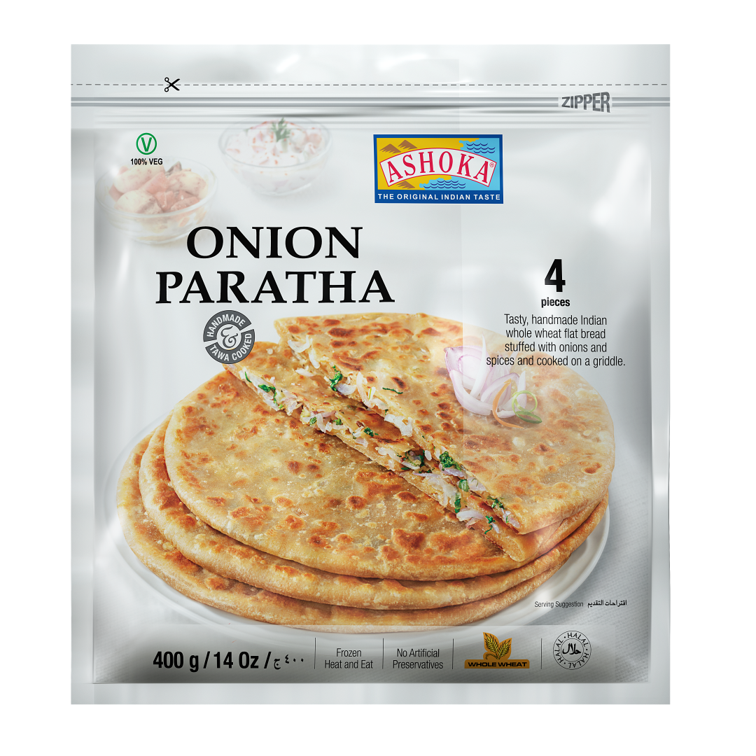 Onion Paratha, Frozen