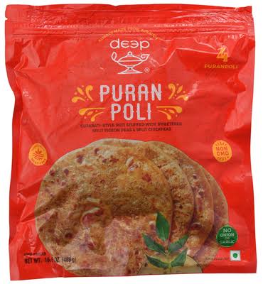 Puranpoli (Sweet Stuffed Flatbread)
