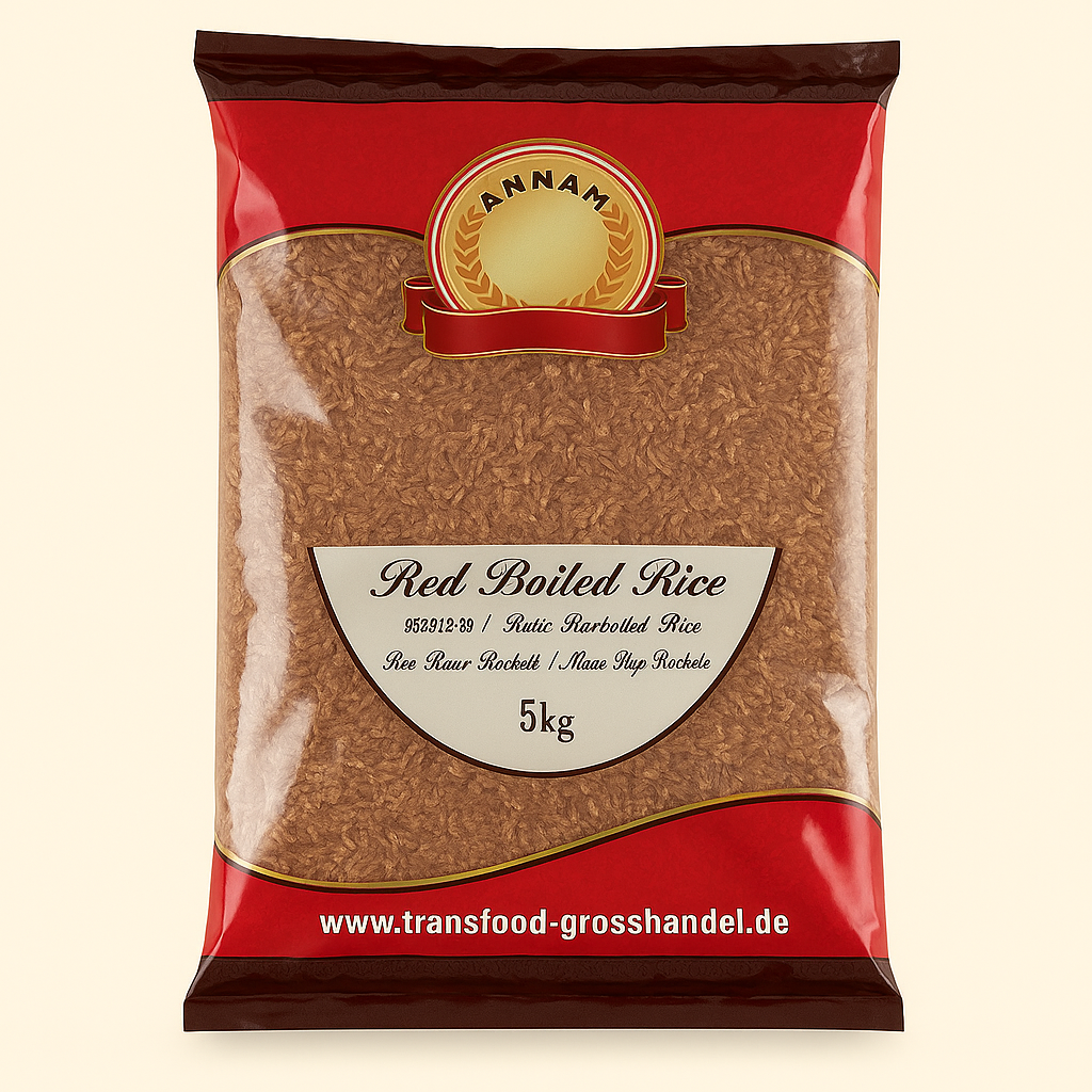 Red Boiled Rice (Parboiled)