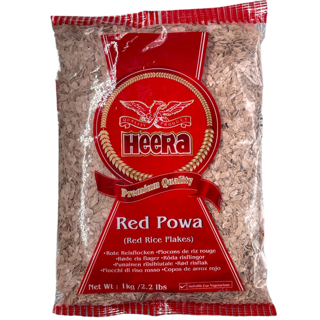 Rice Flakes, Red (Poha)