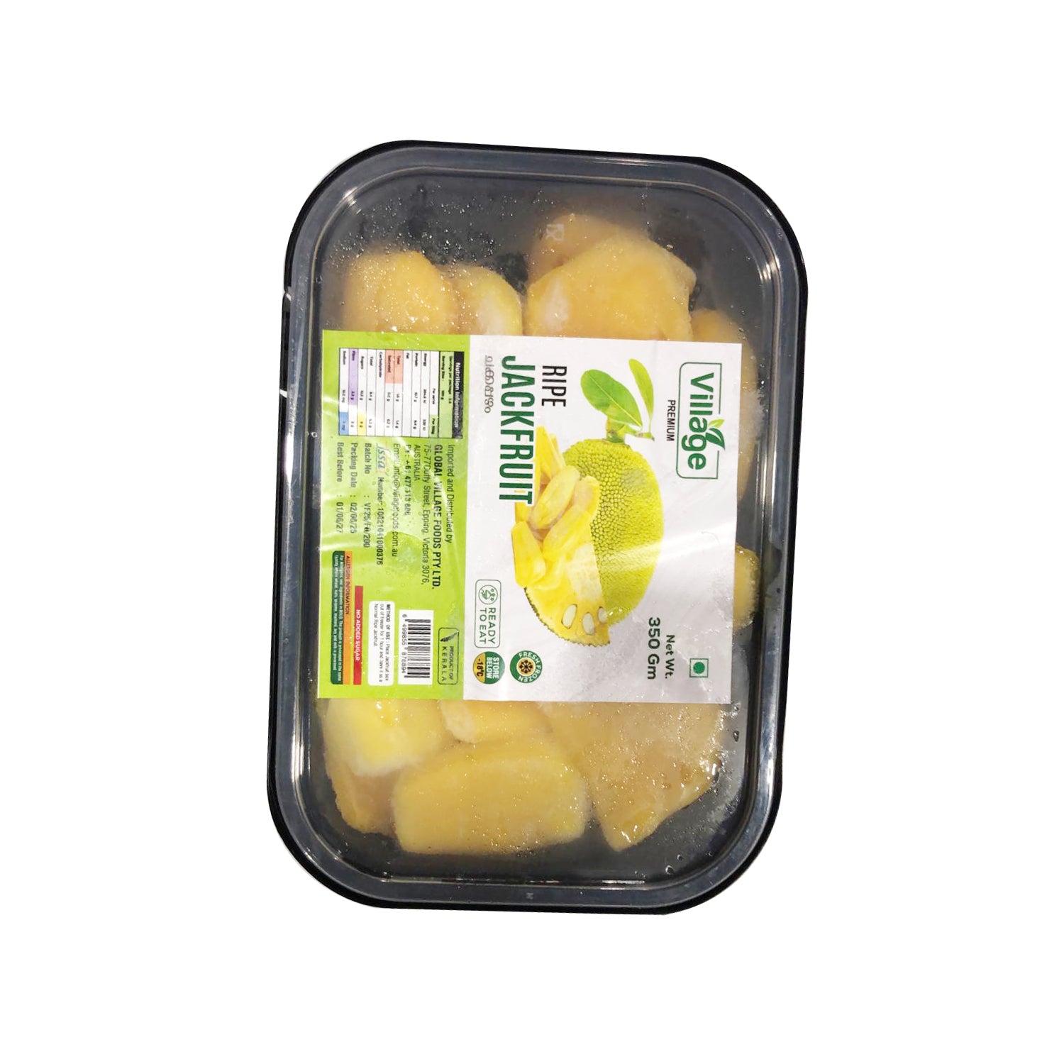 Ripe Jackfruit, Frozen