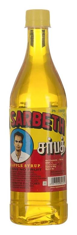 Sarbeth Yellow Syrup