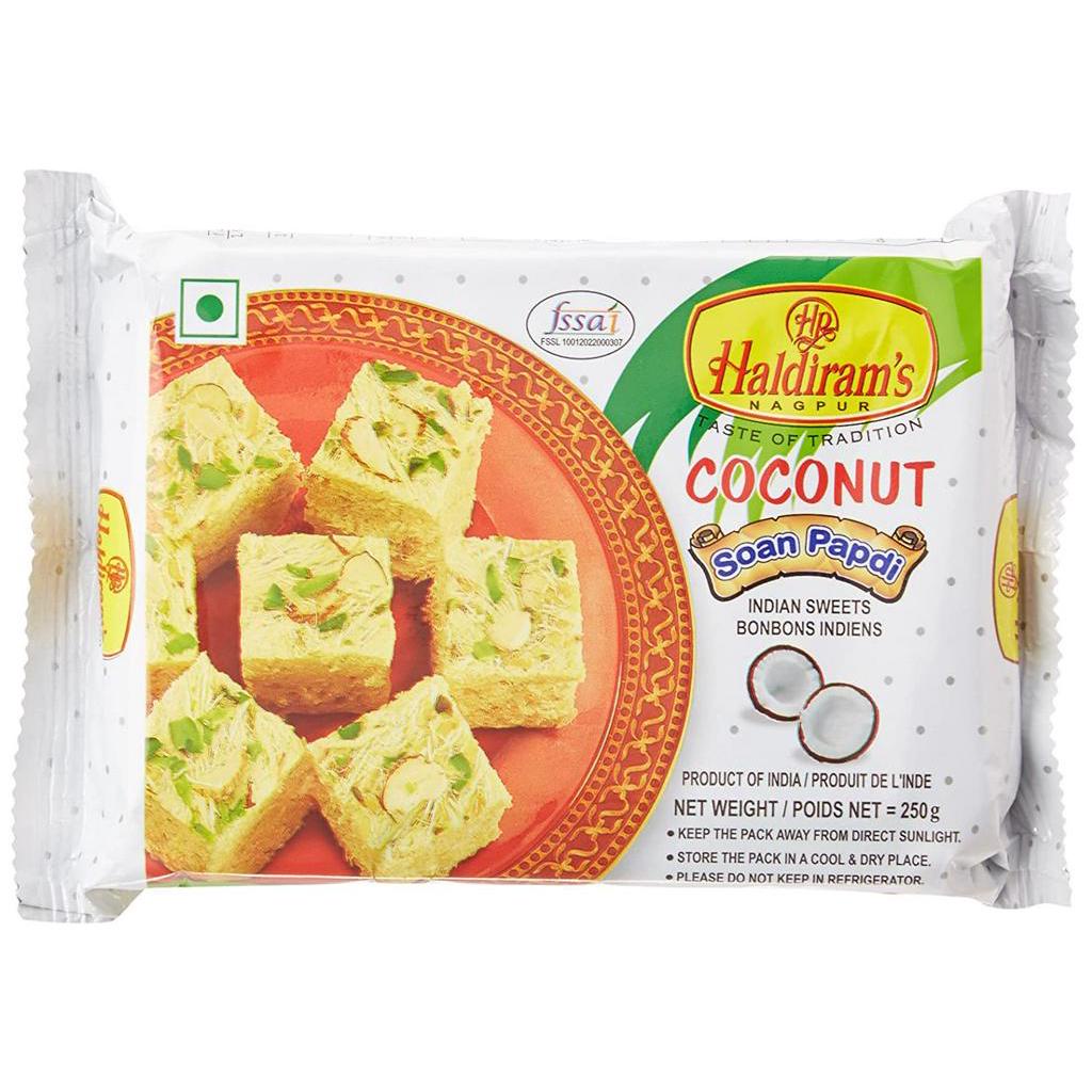 Soan Papdi, Coconut