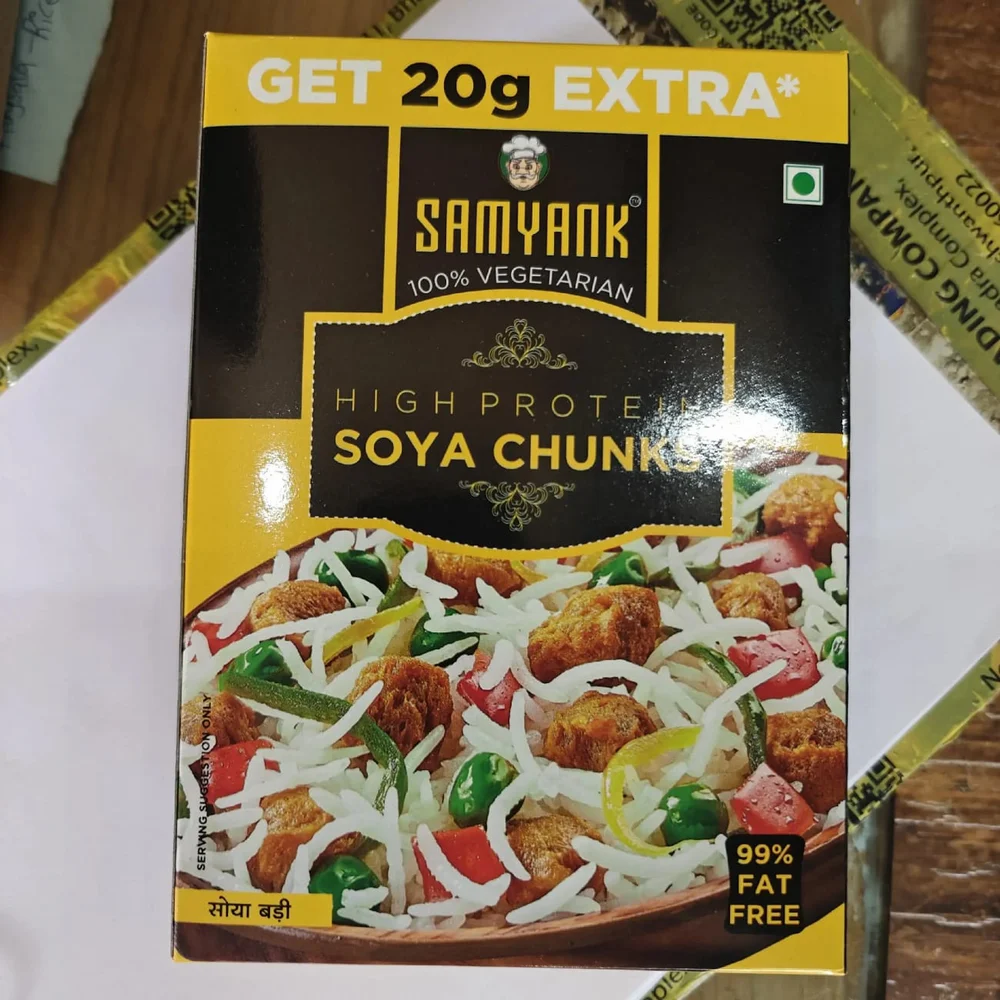 Soya Chunks, Medium