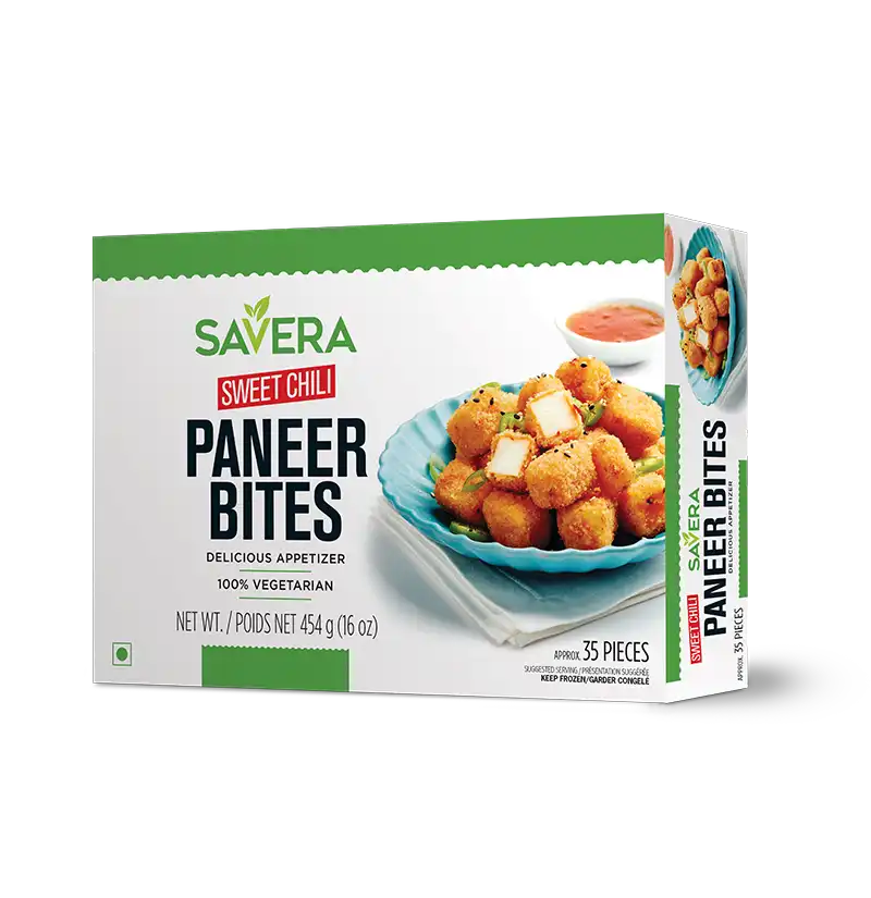 Vegan Chilli Paneer Bites, Frozen