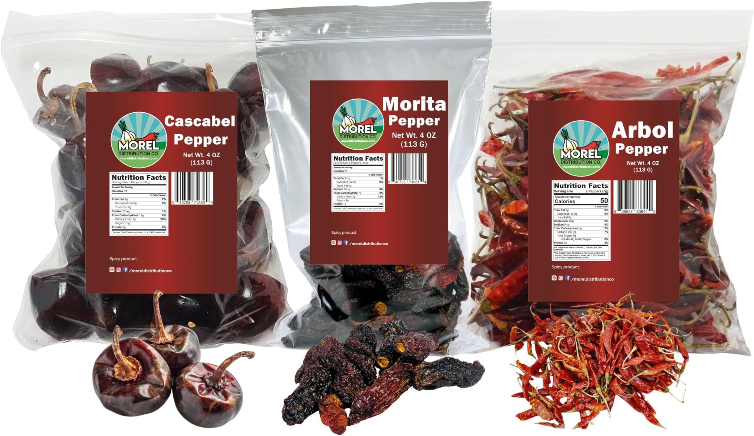 White Dried Chillies
