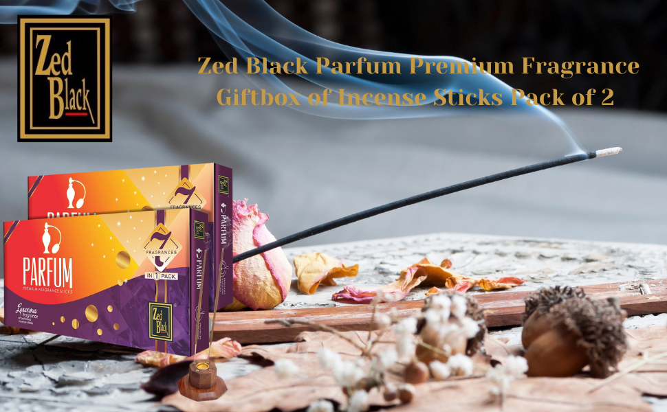 ZED Black Parfum Incense Sticks