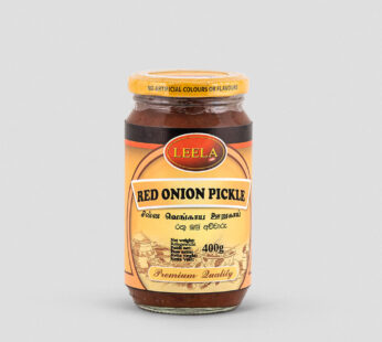 Leela Red ponion pickle 400g